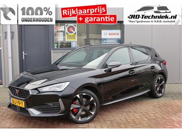 Cupra Leon 1.4 e-Hybrid 180kw 245pk DSG VZ Adrenaline Led , Virtual cockpit , Navi, DAB+ , Carplay, Stoelverwarming, Key-less, Lichtmetalen velgen, Klap spiegels, etc.