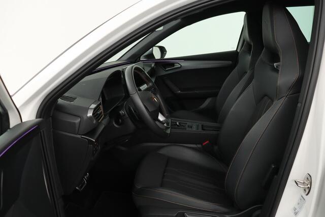 Cupra Leon 1.4 e-Hybrid | Carplay | Stoel & stuurverwarming | Sfeerverlichting | Navigatie | PDC | Keyless | Full LED | Sportstoelen | PHEV