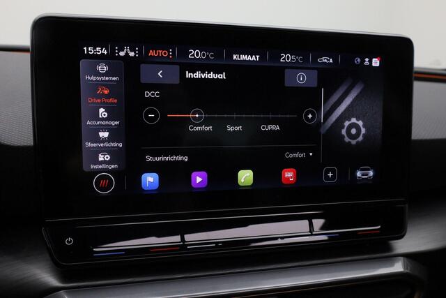 Cupra Leon 1.4 245 pk DSG e-Hybrid VZ Performance | Panoramadak | Adaptief sportonderstel | Stuur-/stoelverwarming | Achteruitrijcamera | Navigatie