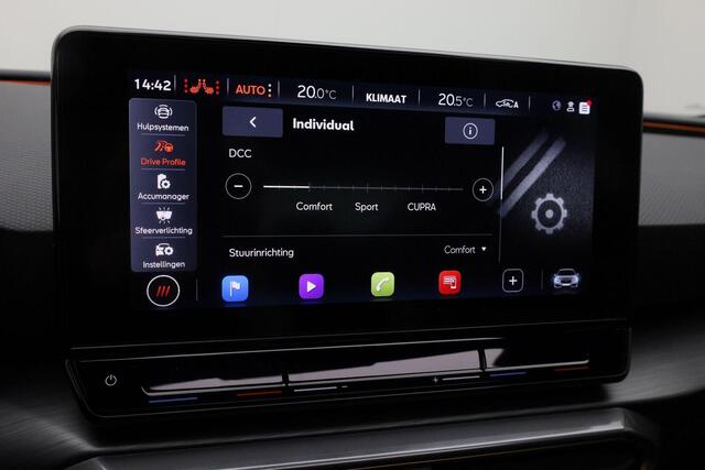 Cupra Leon 1.4 245 pk DSG e-Hybrid VZ Performance | Panoramadak | Lederen kuipstoelen | Adaptief sportonderstel | Geheugenstoel | Navigatie 10 inch | Stuur-/stoelverwarming