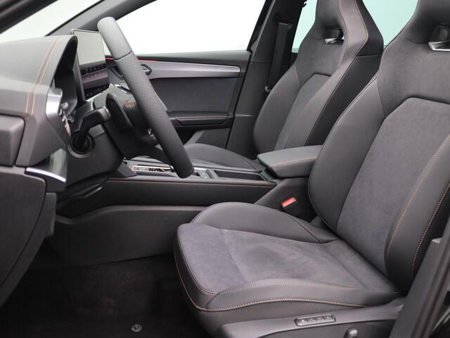 Cupra Leon 1.5 TSI e-Hybrid VZ Performance 272PK DSG matrix led, schuif-kanteldak, achteruitrijcamera, stuur-stoelverwarming, adaptive cruise met travel assist, elek. verstelbare voorstoel, side assist, keyless, 19" lichtmetaal