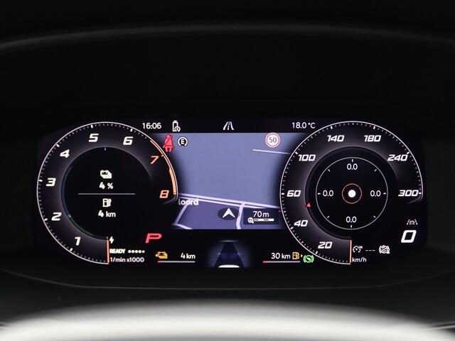 Cupra Leon 1.5 TSI e-Hybrid VZ Performance 272PK DSG matrix led, schuif-kanteldak, achteruitrijcamera, stuur-stoelverwarming, adaptive cruise met travel assist, elek. verstelbare voorstoel, side assist, keyless, 19" lichtmetaal