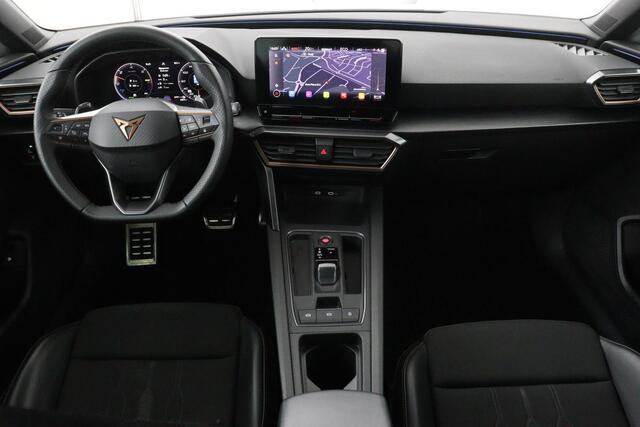 Cupra Leon 1.4 e-Hybrid | Carplay | Stoel & stuurverwarming | Camera | Adaptive cruise | Navigatie | Sfeerverlichting | Full LED | Memory | PHEV