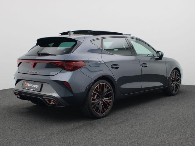 Cupra Leon 1.5 TSI e-Hybrid VZ Performance 272PK DSG matrix led, schuif-kanteldak, achteruitrijcamera, stuur-stoelverwarming, adaptive cruise met travel assist, elek. verstelbare voorstoel, side assist, keyless, 19" lichtmetaal