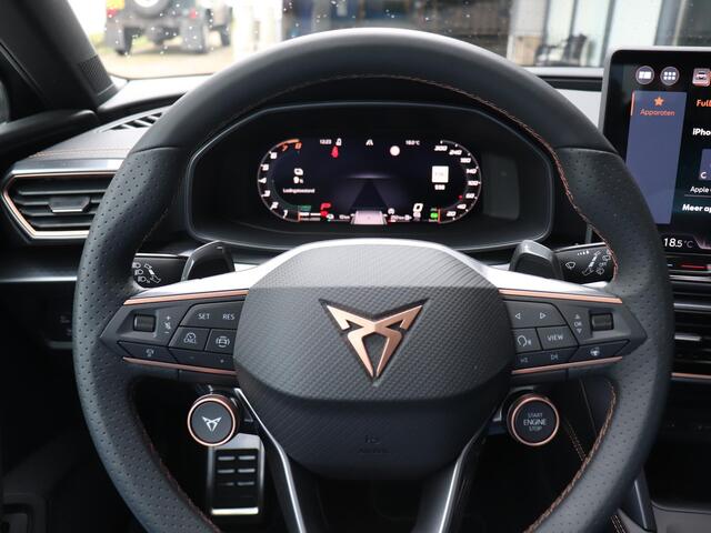 Cupra Leon 1.5 TSI e-Hybrid 272PK VZ Performance | Panoramadak | SennHeiser Audio | Stoel- & Stuurverwarming | Adaptieve Cruise Control |
