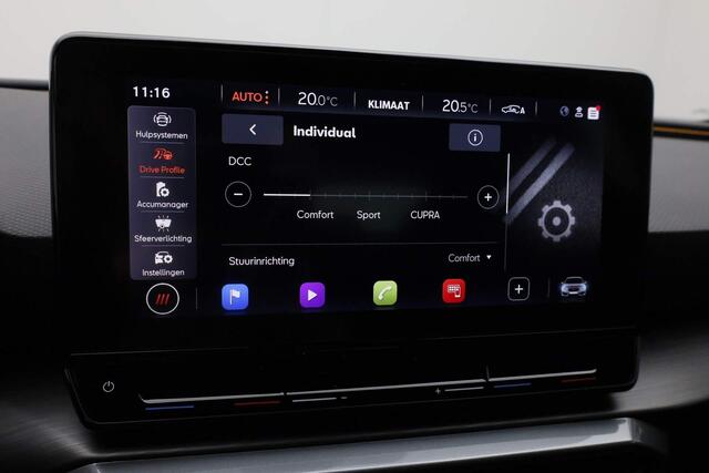 Cupra Leon 1.4 e-Hybrid VZ 245 pk DSG CUPRA Leon 1.4 e-Hybrid VZ 245PK DSG | Adaptief sportonderstel | Navi | Stuurwiel verwarmd | Keyless | Parkeersensoren achter