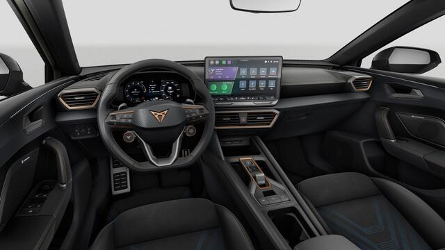 Cupra Leon 1.5 TSI e-Hybrid 272 6DSG VZ Performance | Achteruitrijcamera | Digitaal instrumentenpaneel (Virtual Cockpit) | Draadloze Apple CarPlay(TM), Android Auto(TM)