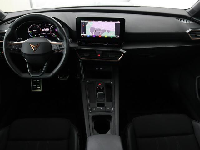 Cupra Leon 1.4 e-Hybrid | Stoel & stuurverwarming | Carplay | Adaptive cruise | Camera | Navigatie | Sfeerverlichting | Full LED | Keyless | PHEV