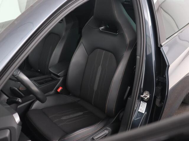 Cupra Leon 1.4 e-Hybrid | Stoel & stuurverwarming | Adaptive cruise | Navigatie | Sfeerverlichting | Keyless | Parkeerhulp | Sportstoelen | Full LED | PHEV | Plug In