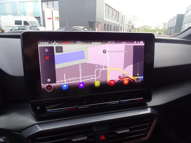 Cupra Leon 1.4 e-Hybrid VZ 245 PANORAMADAK | NAVIGATIE | VERWARMDE VOORSTOELEN | PARKEERSENSOREN | ADAPTIEVE STUURBEKRACHTIGING | SFEER VERLICHTING | DAB | KEYLESS GO/ENTRY | ACHTERUIT RIJ CAMERA | LED PAKKET |