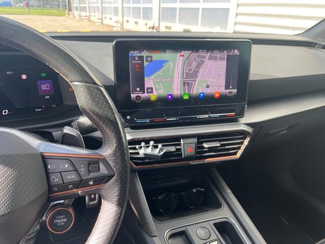 Cupra Leon 1.4 e-Hybrid 245pk DSG VZ Black Edition / Panoramadak / Lederen Memory Seat / Supersport Stuur / Achteruitrijcamera / Stoelverwarming / Dodehoek Sensor / LED