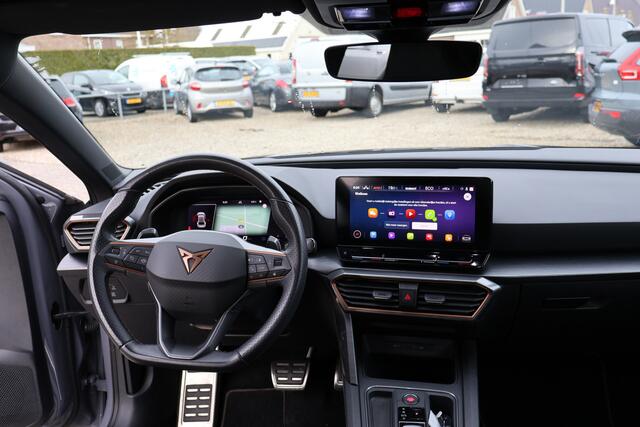 Cupra Leon 1.4 e-Hybrid VZ 245 pk, Copper Edition, Acc, Camera, Sfeerverl, stoel en stuurverw.