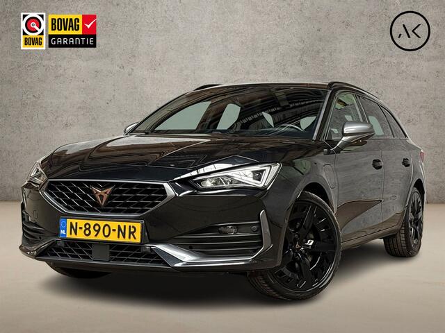 Cupra Leon 1.4 e-Hybrid VZ Performance 245Pk Automaat (PANORAMADAK, BLACK PACK, APPLE CARPLAY, CAMERA, STUUR/STOELVERWARMING, KUIPSTOELEN, GETINT GLAS, ADAPTIVE CRUISE, NIEUWSTAAT)