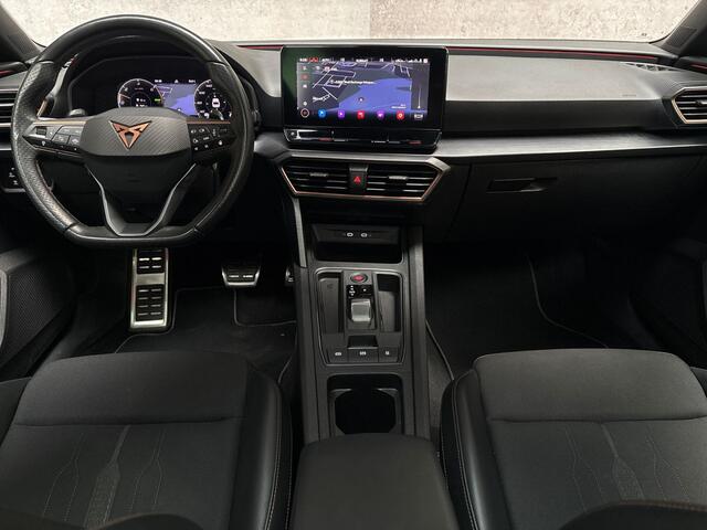 Cupra Leon 1.4 e-Hybrid VZ Performance 245Pk Automaat (PANORAMADAK, BLACK PACK, APPLE CARPLAY, CAMERA, STUUR/STOELVERWARMING, KUIPSTOELEN, GETINT GLAS, ADAPTIVE CRUISE, NIEUWSTAAT)