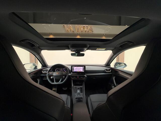 Cupra Leon 1.4 e-Hybrid VZ Performance Nardo Grey|Pano|12 MND Garantie|Camera|Sfeerverlichting|Stuurverwarming