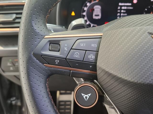Cupra Leon 1.5 TSI e-Hybrid 204pk Business | Stoel- en stuurwiel verwarming | Adapt. Cruise | FACELIFT | 1/2 leer | Fabrieksgarantie t/m 05-2029 |