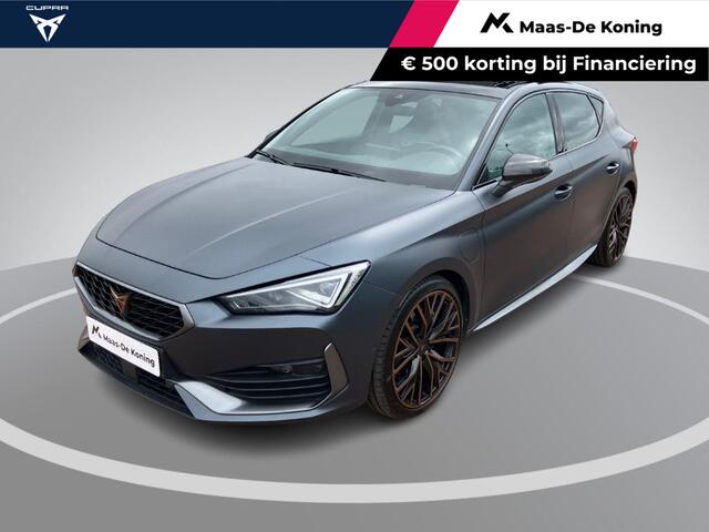 Cupra Leon 1.4e-Hybrid 180kW/245PK VZ · Leder kuipstoelen · Panoramadak · Navigatie · Camera ·