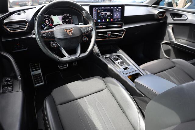 Cupra Leon 1.4 e-Hybrid VZ Performance Edition STOEL/STUURVERW. HALF-LEER CARPLAY SFEERVERL. CAMERA DAB NAVI ACC AUTO-PARK 2XPDC 19''LMV