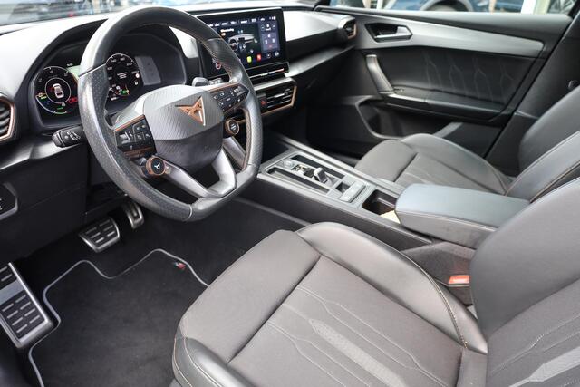 Cupra Leon 1.4 e-Hybrid VZ Performance Edition STOEL/STUURVERW. HALF-LEER CARPLAY SFEERVERL. CAMERA DAB NAVI ACC AUTO-PARK 2XPDC 19''LMV