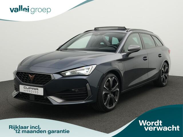 Cupra Leon Sportstourer 1.4 e-Hybrid 245 pk VZ Performance | Panoramadak | LED | Achteruitrijcamera | Adaptieve onderstelregeling (DCC) | Stoelverwarming | Standkachel | 19 inch