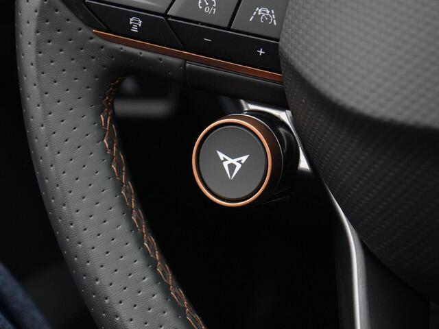 Cupra Leon Sportstourer 1.4 e-Hybrid 245 pk VZ Performance | Panoramadak | LED | Achteruitrijcamera | Adaptieve onderstelregeling (DCC) | Stoelverwarming | Standkachel | 19 inch