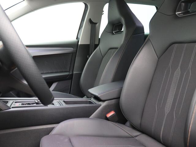 Cupra Leon Sportstourer 1.4 e-Hybrid Business 204PK DSG Elek. achterklep, Elek. stoelen, Side skirts, Climatronic, Adaptive Cruise Control, Stoelverwarming, Assistentiepakket, 18" LM Velgen