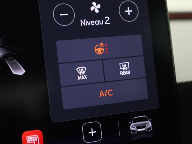 Cupra Leon Sportstourer 1.4e-Hybrid 150kW/204PK DSG · Apple/Android · Leder/stof · Camera + Parkeersensoren