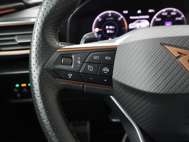 Cupra Leon Sportstourer 1.4 e-Hybrid 245 PK | SoH 91% | Virtual Cockpit | Navigatie | Achteruitrijcamera | Adaptive cruise Controle | Stoelverwarming | Stuurwielverwarming |