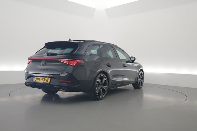 Cupra Leon Sportstourer 1.4 e-Hybrid VZ 245pk | Pano | Adapt. Cruise | CarPlay | Stoel-Stuurverw. | Camera