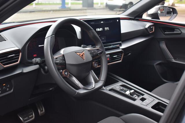 Cupra Leon Sportstourer 1.4 e-Hybrid VZ Performance 245PK | SOH 99.6% | Stuur/Stoelverwarming | ACC | Navi | 12 mnd BOVAG garantie | Whatsapp 06-53188999