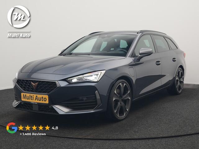 Cupra Leon Sportstourer 1.4 e-Hybrid VZ Plug In Hybrid 245pk Dealer O.H PHEV | Adaptive Cruise | Camera | Keyless | Sportstoelen Verwarmd | Apple Carplay | Sfeerverlichting | Virtual | Navigatie | DAB+ | 19"L.M |
