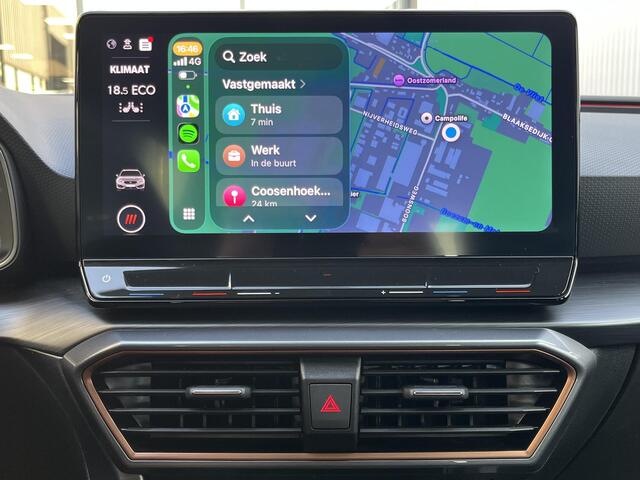 Cupra Leon Sportstourer 1.4 e-Hybrid VZ Adrenaline | 245pk/Navi/Clima/Adapt.Cruise/Camera/Sfeerverlichting/Apple CarPlay-Android Auto/Stuur+Stoelverwarming