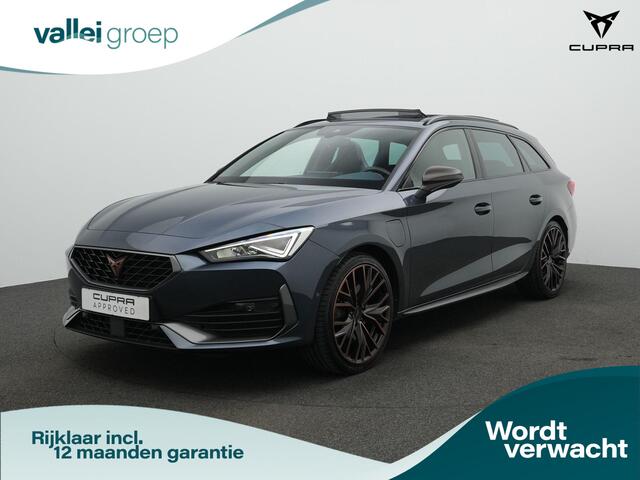 Cupra Leon Sportstourer 1.4 e-Hybrid 245 pk VZ | Panoramadak | Lederen Sabelt kuipstoelen | Adaptief sportonderstel | Achteruitrijcamera | Stuur-/stoelverwarming