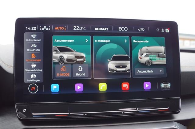 Cupra Leon Sportstourer 1.4 eHybrid DSG 245pk / Panodak / Leer / Elektr. stoel / LED / Camera