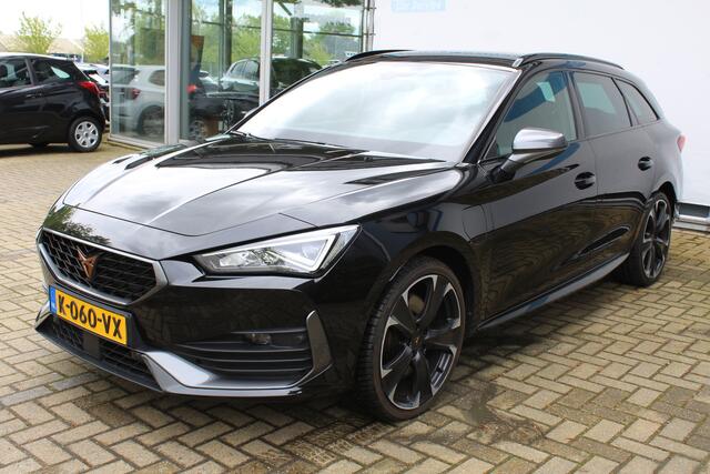 Cupra Leon Sportstourer 1.4 e-Hybrid 245 | Incl. 12 maanden Garantie | Stoel/stuurverwarming | Achteruitrijcamera | Keyless entry/start | Apple CarPlay/Android Auto | Elektrische kofferbakklep | Parkeersensoren V+A | Climate controle | Adaptive cruise controle | Navigatie | Draa