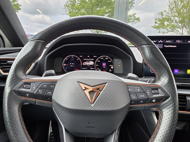 Cupra Leon Sportstourer 1.4 e-Hybrid VZ Black Edition + MEMORY + CAMERA + TREKHAAK + KEYLESS
