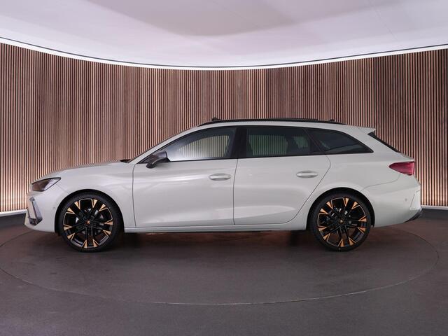 Cupra Leon Sportstourer 1.5 TSI e-Hybrid Business |pano|memory|ACC|Apple Carplay|stoel & stuurverwarming|LED|blind spot|parkeercamera|keyless|19" LMV|