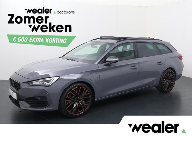 Cupra Leon Sportstourer 1.4 e-Hybrid VZ Performance | 245 PK | SoH 91% | Panoramadak | Dodehoek detectie | Virtual pedal achterklep | Adaptive cruise control |