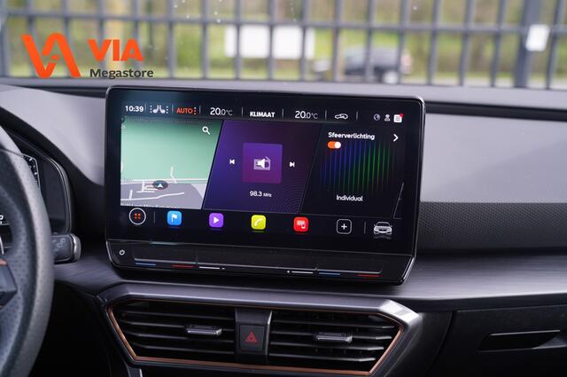 Cupra Leon Sportstourer 2.0 TSI 190PK | Camera | Stoel + Stuurverw. | LED | Full Options. DSG