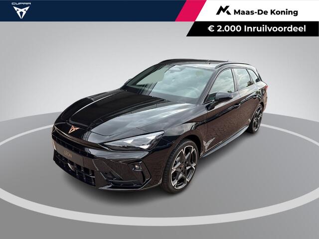 Cupra Leon Sportstourer 1.5 TSI e-Hybrid VZ Performance 272PK l Sennheiser Audio l Trekhaakvoorbereiding l Intellingent Drive l Incl 2000 euro inruilpremie