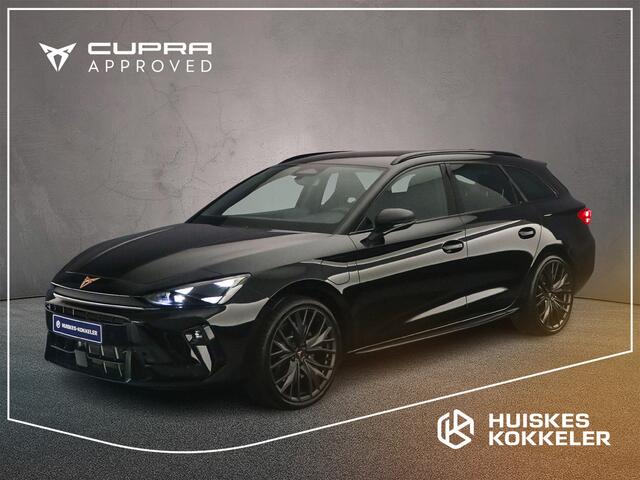 Cupra Leon Sportstourer 1.5 TSI e-Hybrid VZ Performance 272pk Automaat, Trekhaak, Adaptive cruise control, Obsidian pack, Stoelverwarming, Stuurverwarming, Achteruitrijcamera, App-connect