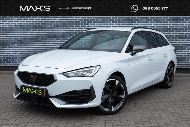 Cupra Leon Sportstourer 2.0 TSI | Achteruitrijcamera | Parkeerassistent | Keyless Entry | Elektrische Achterklep | Matrix LED Koplampen | Virtual Cockpit | Stoelverwarming | Lichtmetalen Velgen 18 inch | Cruise Control Adaptief | Dodehoekdetectie Navigatie | Apple Carplay | Android Auto