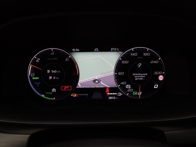 Cupra Leon Sportstourer 1.4 e-Hybrid VZ Performance 245PK DSG SOH 93%, Panoramadak, Achteruitrijcamera, Elektr. Achterklep, Stuur/stoelverwarming, Keyless, Adaptieve Cruise Control, 19" LM Velgen