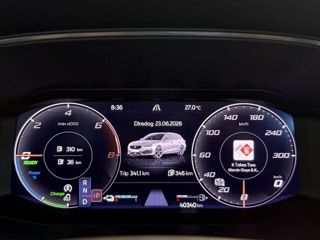 Cupra Leon Sportstourer 1.4 e-Hybrid VZ Performance | SOH 97% | Trekhaak | Cruise | Stoelverwarming | Carplay |