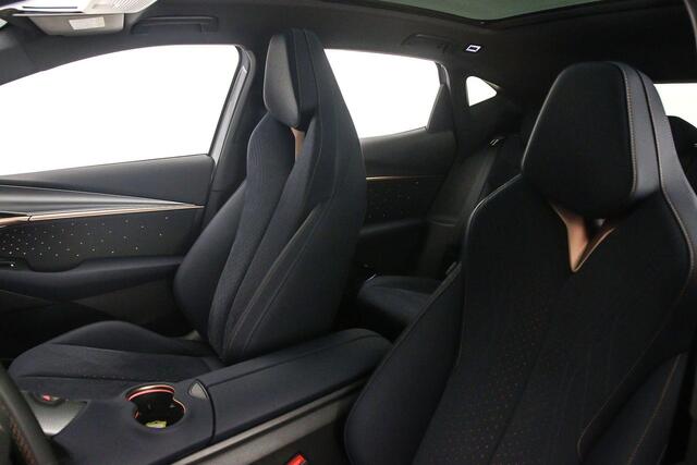 Cupra Tavascan VZ Adrenaline 340pk Automaat Warmtepomp, Panoramadak, Sennheiser, Adaptive cruise control, 360 camera, Elektrische achterklep, Achteruitrijcamera