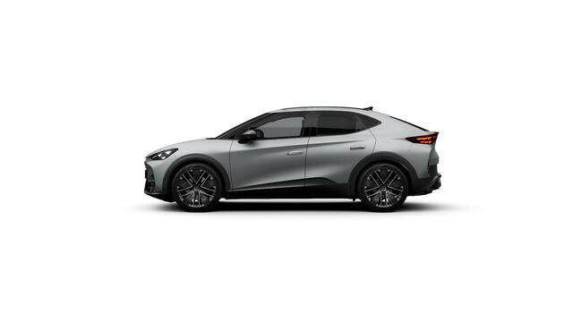 Cupra Tavascan 77kWh Elektromotor 340 1AT VZ Extreme | CUP-kuipstoelen vóór, Nappa leder Enceladus Grey | Digitaal instrumentenpaneel (Virtual Cockpit) | Draadloze Apple CarPlay(TM), Android Auto(TM)