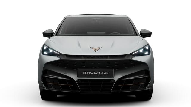 Cupra Tavascan 77kWh Elektromotor 340 1AT VZ Extreme | CUP-kuipstoelen vóór, Nappa leder Enceladus Grey | Digitaal instrumentenpaneel (Virtual Cockpit) | Draadloze Apple CarPlay(TM), Android Auto(TM)