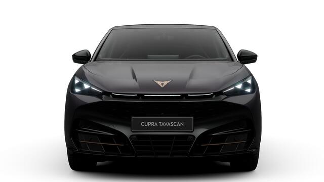 Cupra Tavascan 77kWh Elektromotor 340 1AT VZ Extreme | CUP-kuipstoelen vóór, Nappa leder Enceladus Grey | Digitaal instrumentenpaneel (Virtual Cockpit) | Draadloze Apple CarPlay(TM), Android Auto(TM)