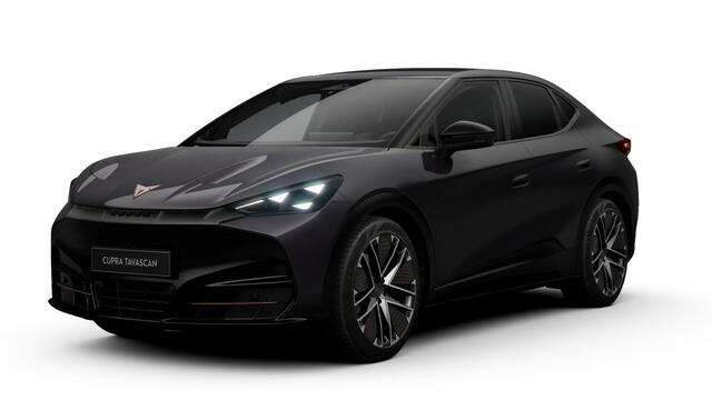 Cupra Tavascan 77kWh Elektromotor 340 1AT VZ Extreme | CUP-kuipstoelen vóór, Nappa leder Enceladus Grey | Digitaal instrumentenpaneel (Virtual Cockpit) | Draadloze Apple CarPlay(TM), Android Auto(TM)