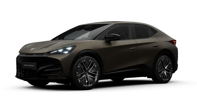 Cupra Tavascan 77kWh Elektromotor 340 1AT VZ Extreme | CUP-kuipstoelen vóór, Nappa leder Enceladus Grey | Digitaal instrumentenpaneel (Virtual Cockpit) | Draadloze Apple CarPlay(TM), Android Auto(TM)